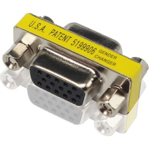 10pc DB9 9Pin female To female Mini Gender Changer Adapter RS232 Serial Connector Female To Female D-Sub Connectors