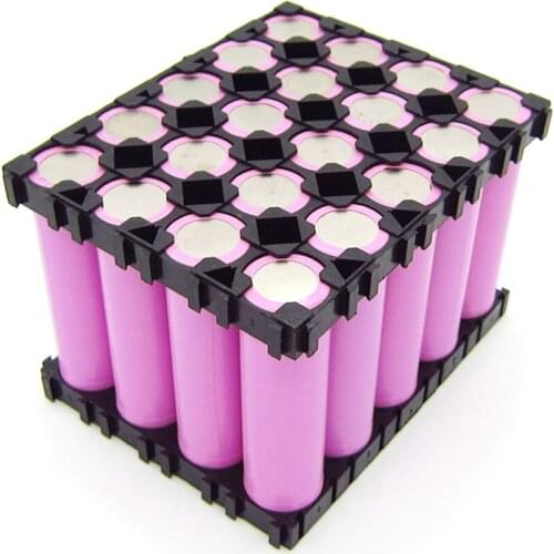 2pcs Spacer Holder 4x5 Cell 18650 Battery Radiating Bracket Easily Carrying Lightweight Gadgets for DIY Battery Pack