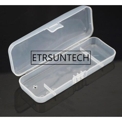 300pcs Men Universal Shaver Storage Box Handle Box Full Transparent Plastic Case Razor Boxs Shaving Box