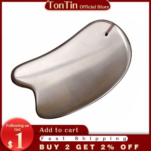 5A grade Original Si Bin Bian stone massage guasha kit beauty face plate 118x65x10mm 100% original