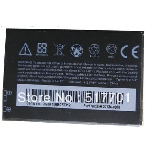 ALLCCX battery BB96100 for HTC G6 G7mini G8 A7272 G8 T8686 A3333 A3360 A3366 A3380 A6363 A6388