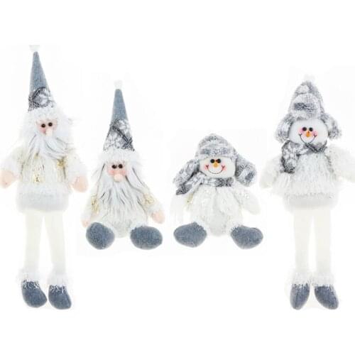 Santa Faceless Doll Christmas Decorations For Home Merry Christmas Ornament XmasGifts Navidad Happy New Year