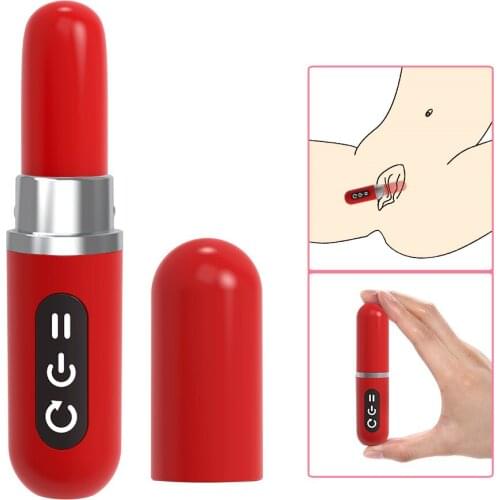 Lipsticks Vibrator Mini Electric Bullet Vibrator G Spot Vibration Clitoris Stimulator Erotic Product Sex Toys for Woman