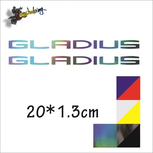 Hot sale Motorcycle Carbon black laser color reflective helmet sticker fit for Moto GP Rossi gladius Car Stickers