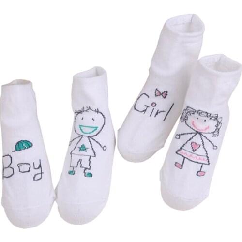 Boys and girls new cotton cartoon children socks baby anti-slip socks