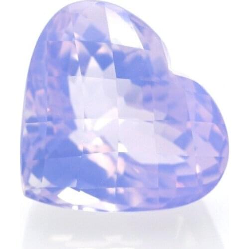 16,12 ct Amethyst Heart Cut with Chessboard