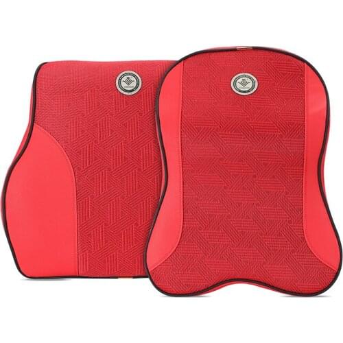 Car Seat Headrest Pad Memory Foam Pillow Head Neck Rest Support Cushion car seat lumbar support cushion Neck pad