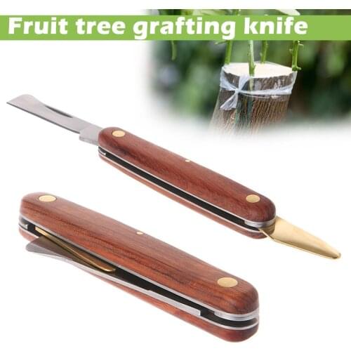 Grafting Pruning Garden Foldable Grafting Cutter Pruning Seedling Tree Scissor Cutting Tool JDH88