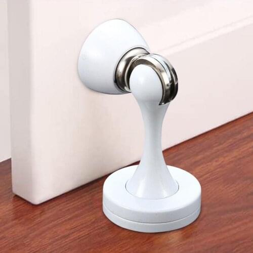New Sturdy Silica Gel Door Stop Transparent Door Handle Stopper Baby Safety Shockproof Pad Walls Furniture Protective Supplies