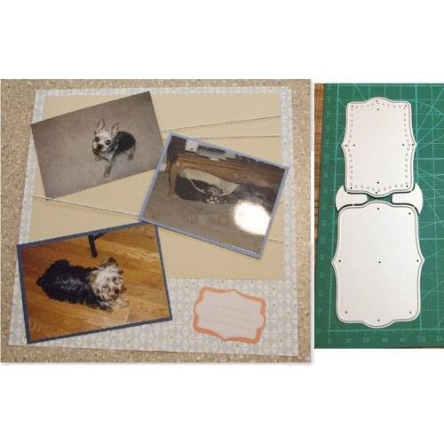 Craft dies metal cutting dies cut die lace layering label frame Scrapbooking dies paper knife mould blade punch stencils dies