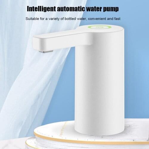 Automatic Drink Dispenser Touch Control Mute Barreled Water Pump Portable USB Rechargeable Auto Switch Drinking Dispenser Device