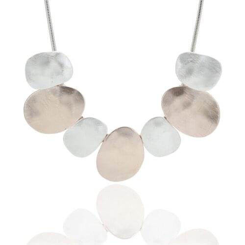 ELOYHI Women Necklace Geometric Top Quality Double Collar Leather Choker For Lady Punk Trendy Neckalce&Pendants Gift