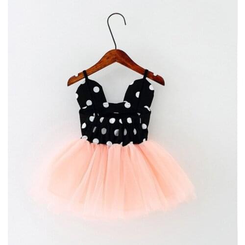 2021 Summer Baby Girl Clothes Sling Jumpsuit Mesh Dress Toddler Girl Infant Cute Outfit For Kid