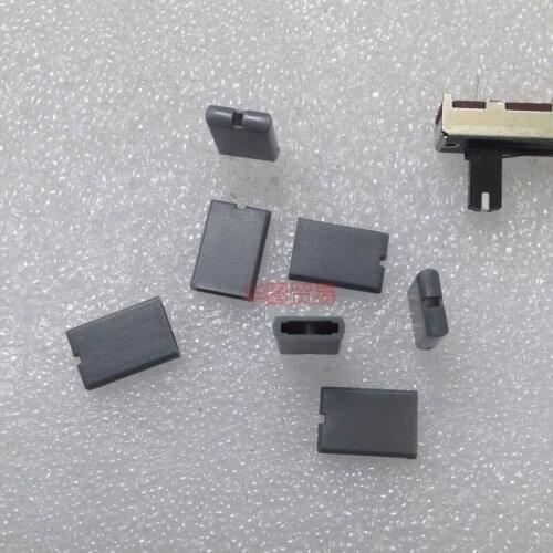 40pcs gray light with potentiometer fader cap / straight slider fader cap /14.5*10*3mm/ plastic handle fader cap
