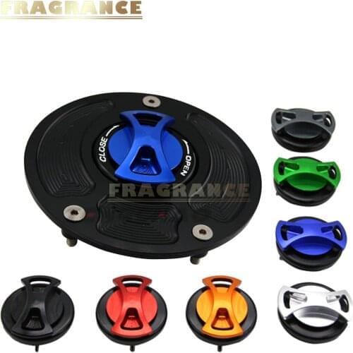 For Honda VTR1000F Motorcycle Accessories CNC Aluminum Fuel Tank Cap Gas Oil Tank Cover Petrol Cover
