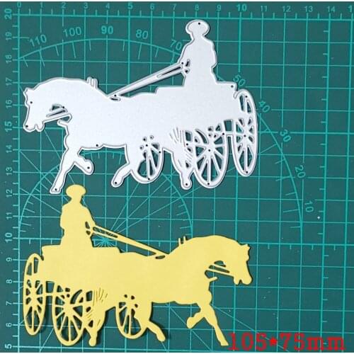 British noble carriage Metal Cutting Dies Stencils For DIY Scrapbooking Card Decorative Embossing Die Mold New craft Die