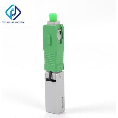 Fast Connector FTTH SC/UPC APC Reusable Embedded Single-Mode Fiber Optic CATV Quick-Connector SM