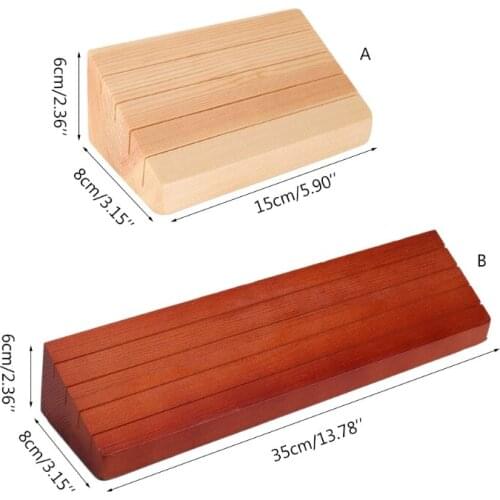 Wooden Playing Card Holder Poker Rack Trays for Organizing Cards on Party Game Rummy Match F2TC