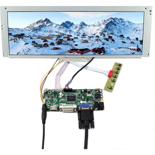 14.9" LTA149B780F 1280X390 LCD Display +H DMI DVI VGA LCD Controller Board