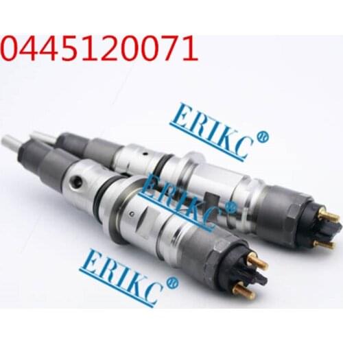 ERIKC 0445120071 common rail spare parts injector 0 445 120 071 and car diesel fuel injection assy 0445 120 071 for Cummins ISDE