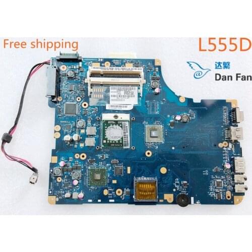 Free shipping K000093250 For Toshiba L555D Laptop Motherboard NSWAE LA-5332P Mainboard 100%tested fully work