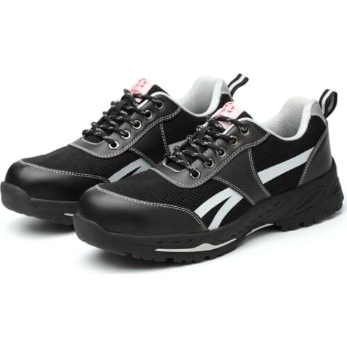 Winter Warm Boots Mens Steel Toe Cap Snow Work Safety Shoes Outdoor Trekking Breathable Non-slip Sneakers Botas Hombre