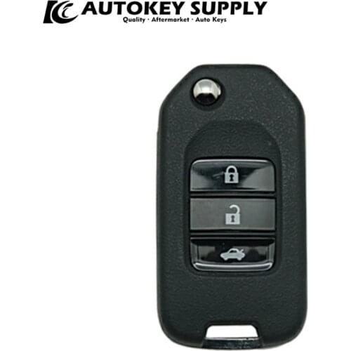 New Replacement ForHonda 3 Buttons Remote Flip Key Shell "A" AKHDF138