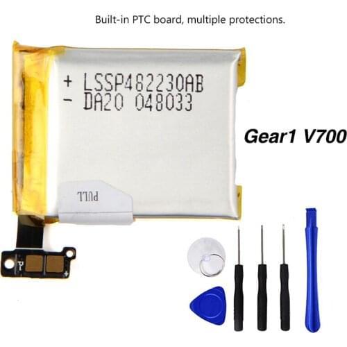Original SM-V700 Battery For Samsung Galaxy Gear1 V700 SMV700 Authentic Replacement Battery 315mAh