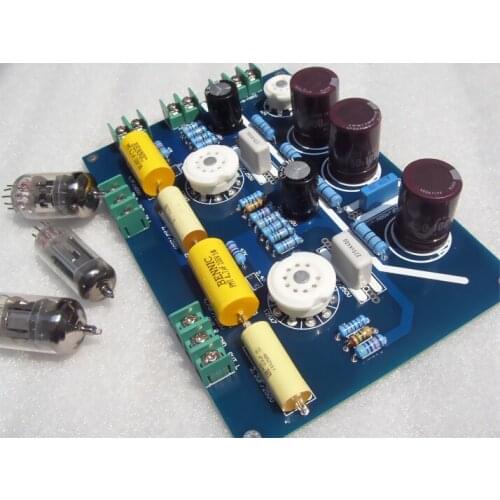 QUAD-22 6N4(12AX7) tube preamplifier board