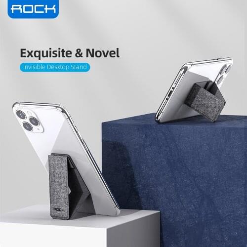 ROCK Phone Tablet Laptop Desktop Stand Holder For iPhone Samsung Huawei Xiaomi Oneplus iPad Invisible Magnetic Foldable Stand