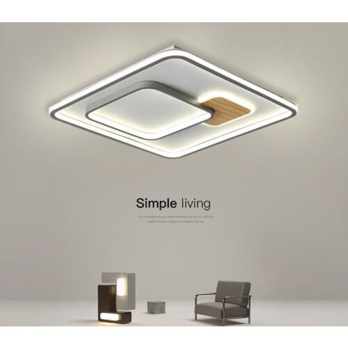 Contemporary Minimalist Simplicity LED Ceiling Lights For Living Room Studyroom Auditorium Lighting Indoor Home Decoration Lamp
