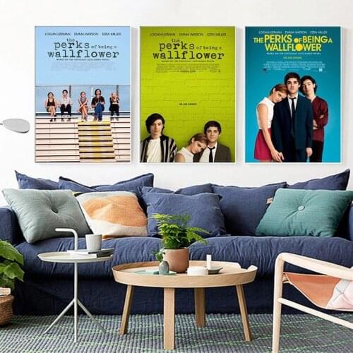 The Perks of Being a Wallflower Movie Posters and Prints Wall art Decorative Picture Canvas Painting For Living Room Home