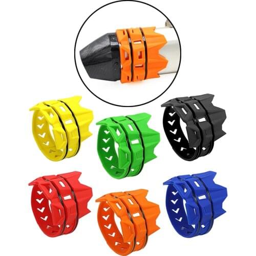 Universal Exhaust Cover Escape Muffler Silencer Protector Guard Dirt Heat-resistant for Bike Parts Enduro Motocross