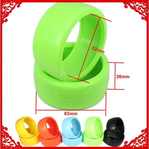 Hard Plastic Tire Tyre For Rc Hobby Car 1/10 On Road Drifting Car HSP Himoto HPI Traxxas Redcat Kyosho wheel tire 07001