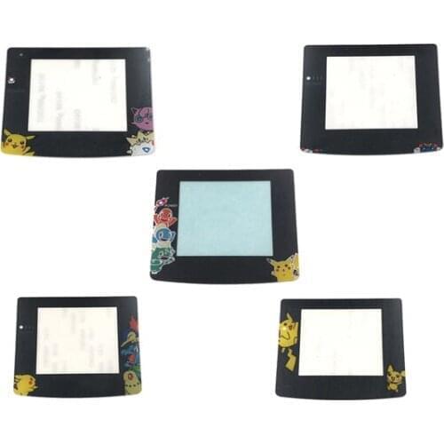 10pcs For GameBoy color Screen lens Plastic protective screen lens for GBC Lens Display screen protection