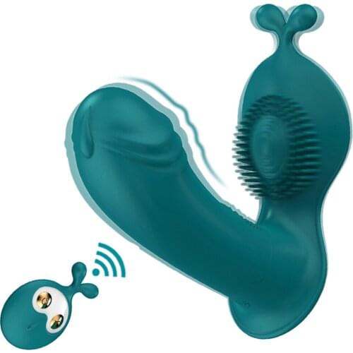10 Speeds Wearable Invisible Dildo Vibrator G Spot Sex Toys for Women Clitoris Stimulator Remote Control Panties Vibrating