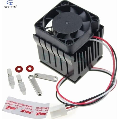 2pcs Gdstime PC Computer Radiator DIY 4010 Southbridge Radiator Northbridge Cooler Cooling Fan 40mm x 10mm