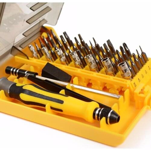 45 in1 Precision Screwdriver Tweezers Mobile Kit Cell Phone Repair Hand Tool Set
