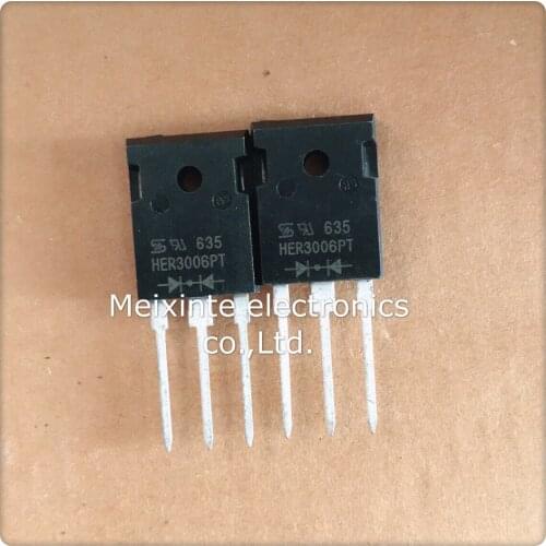 10pcs/lot HER3006PT HER3006 TO-247 600V 30A Fast recovery diode