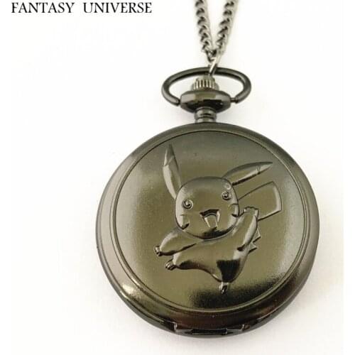 FANTASY UNIVERSE Free shipping 20pcs a lot pocket watch Necklace HRSKFLE13