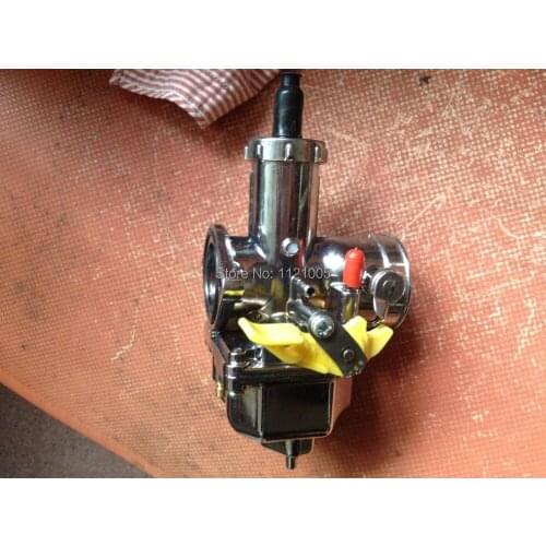 Carburetor PZ30mm CG200 Carb with Accelerate Pump fit Honda175 TRX XR XL chrome