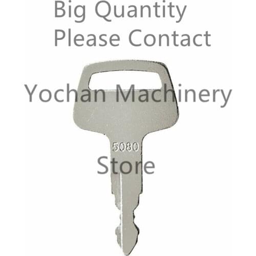 Key For Caterpillar Hitachi Komatsu John Deere For Volvo Doosan Yanmar Takeuchi Sumitomo Bobcat For Zaxis IHI Excavator Loader
