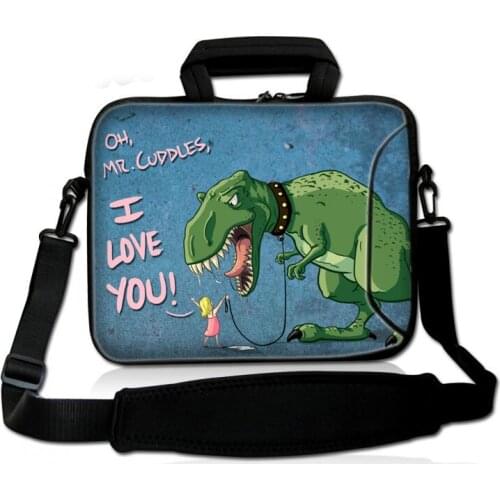 Dinosaur Laptop Bag 13.3 15.6 14 17 15 Waterproof Notebook Bag Sleeve For Macbook Air Pro 13 15 Computer Shoulder Handbag