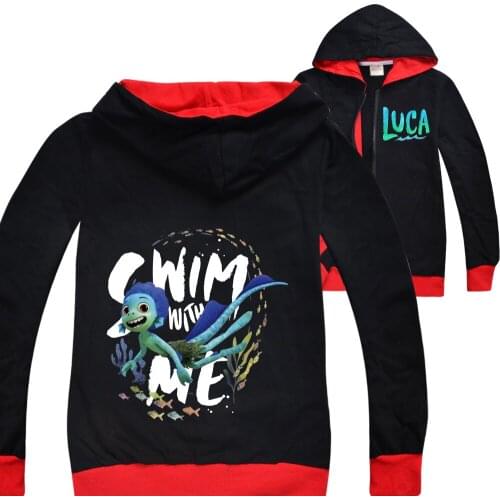 New Luca Boys Jackets Kids Hoodies Outerwear Spring And Autumn Casual Girls Coats Hooded Cardigan Sweatshirts Children Clothes