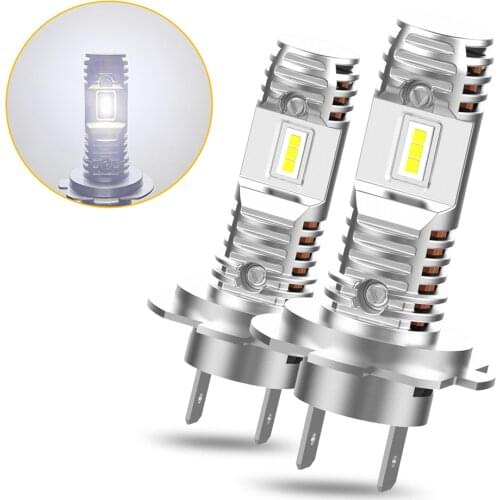 2x 16000LM Car Headlight Bulbs LED H7 Bulbs H8 H9 H11 9005 HB3 Automobiles Headlamp 60W For VW Golf Passat B6 B7 Jetta Caddy
