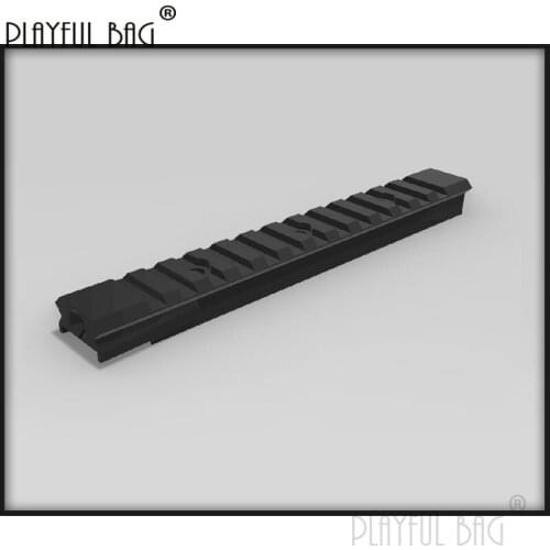 PB Playful bag Lehui SIG552 upper rail CNC upgrade material CS refitting accessory LDT416 MP7 gel ball toys parts DIY toys QF07S
