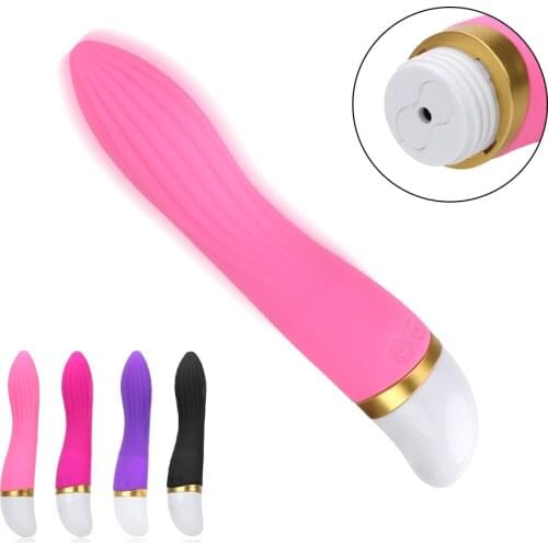 Sex Toys For Woman USB Recharge 12 Frequency Female Masturbator G-Spot Vibrator Wand Clitoris Stimulator
