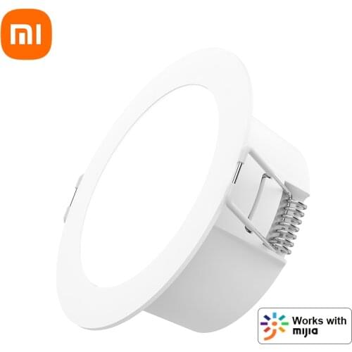 Xiaomi Mijia LED Downlight Bluetooth 5.0 Mesh Version 4W 300lm Color Temperature Adjustable Remote Control for Mi Smart Home APP