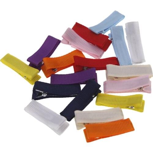 3.5cm Ribbed band Hairclip Hairbows Chic Hair Accessories Fashion Hair Barrette Hair snap clip DIY Clip Headwear Accessory 30pcs