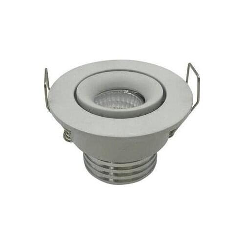 110V 220V DC12V LED Mini ceiling LED spot light lamp dimmable 5W mini LED downlight white shell